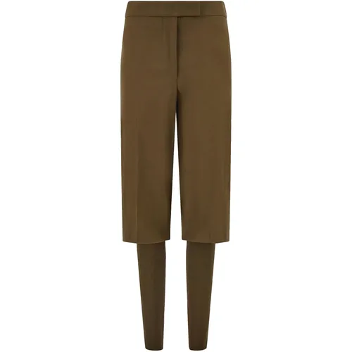 Trousers > Tapered Trousers - - Ferragamo - Modalova