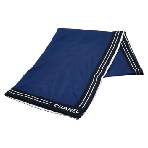 Pre-owned > Pre-owned Accessories > Pre-owned Scarves - - Chanel Vintage - Modalova