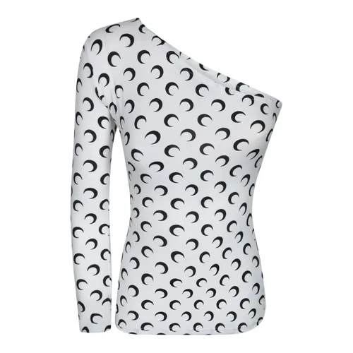 Tops > Long Sleeve Tops - - Marine Serre - Modalova