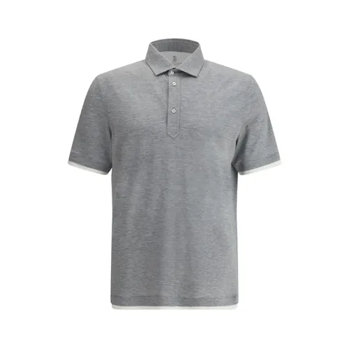 Tops > Polo Shirts - - Brunello Cucinelli - Modalova