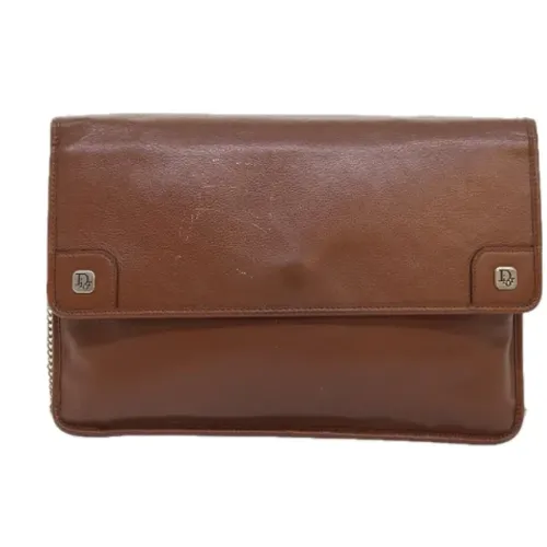 Pre-owned Leather shoulder-bags - Dior Vintage - Modalova