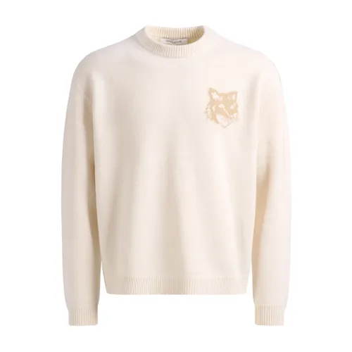 Knitwear > Round-neck Knitwear - - Maison Kitsuné - Modalova