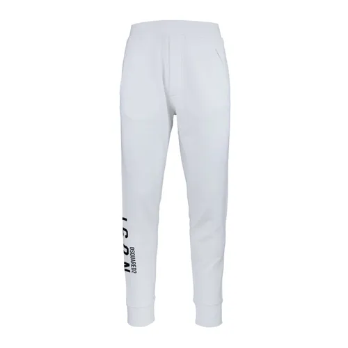 Men's Pull-On Sweatpants with Printed Logo - Dsquared2 - Modalova