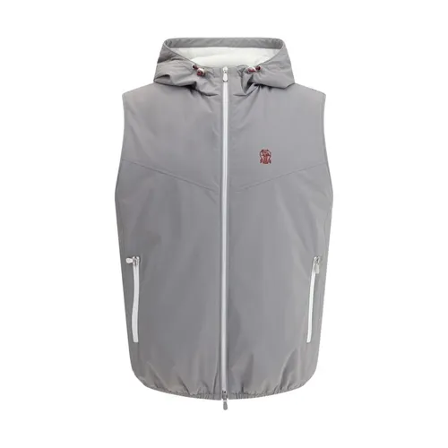 Jackets > Vests - - Brunello Cucinelli - Modalova