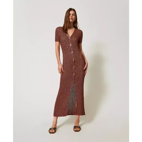 Dresses > Day Dresses > Midi Dresses - - Twinset - Modalova
