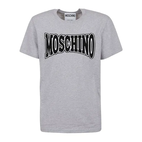 Moschino - Tops > T-Shirts - Gray - Moschino - Modalova