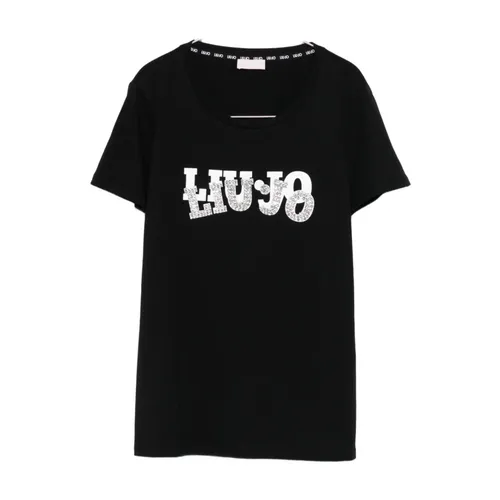 Black T-shirts and Polos - Liu Jo - Modalova
