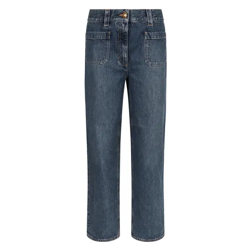 Jeans > Straight Jeans - - Elisabetta Franchi - Modalova