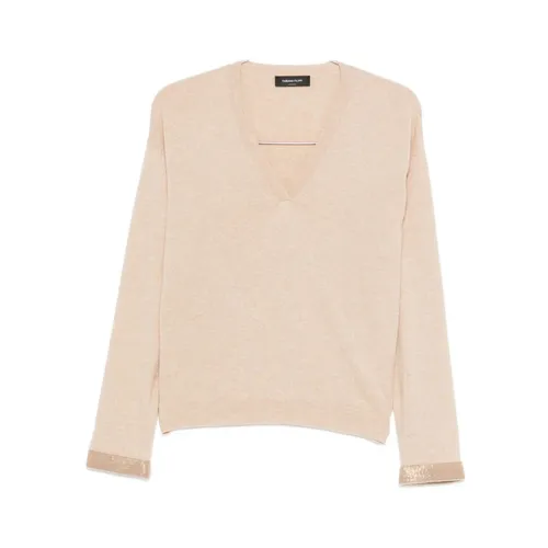 Knitwear > Round-neck Knitwear - - Fabiana Filippi - Modalova