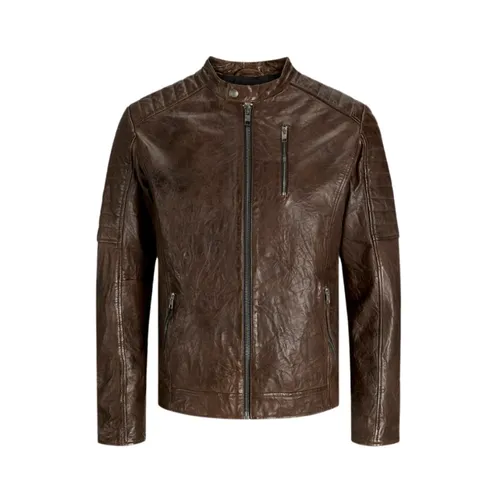 Jackets > Leather Jackets - - Jack & Jones - Modalova