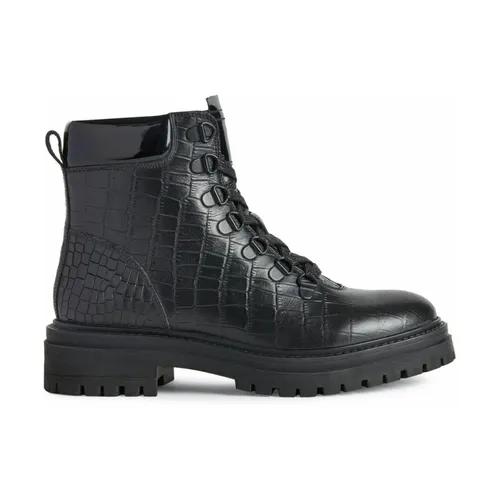 Schwarze Stiefeletten für Frauen - Geox - Modalova