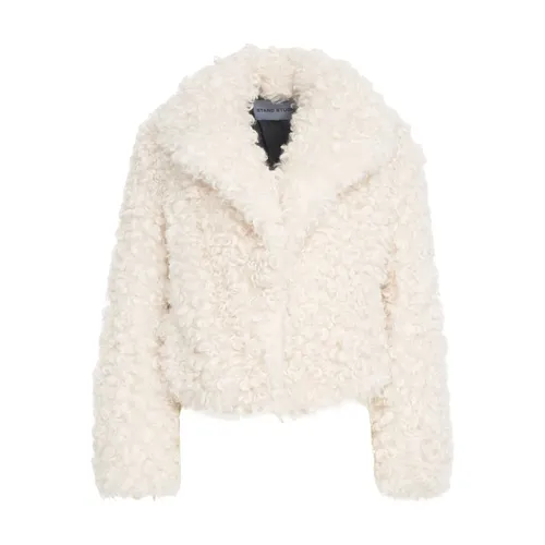 Jackets > Faux Fur & Shearling Jackets - - Stand Studio - Modalova