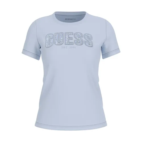 Guess - Tops > T-Shirts - Blue - Guess - Modalova