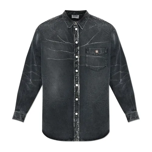Shirts > Denim Shirts - - Moschino - Modalova