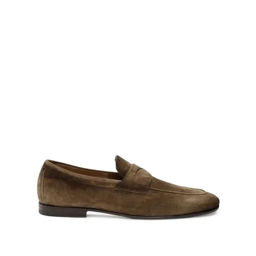 Shoes > Flats > Loafers - - Santoni - Modalova