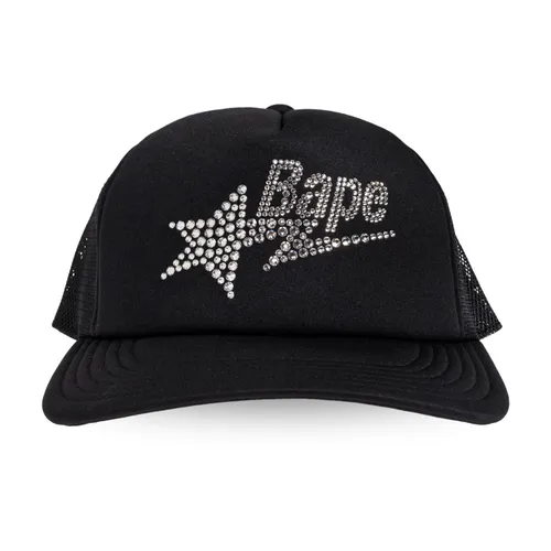 Crystal Stone Mesh Cap - A BATHING APE - Modalova