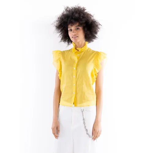 Gerüschtes ärmelloses Hemd - 5Progress - Modalova