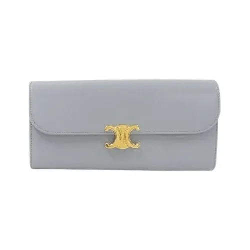 Pre-owned Leather Wallet - Celine Vintage - Modalova