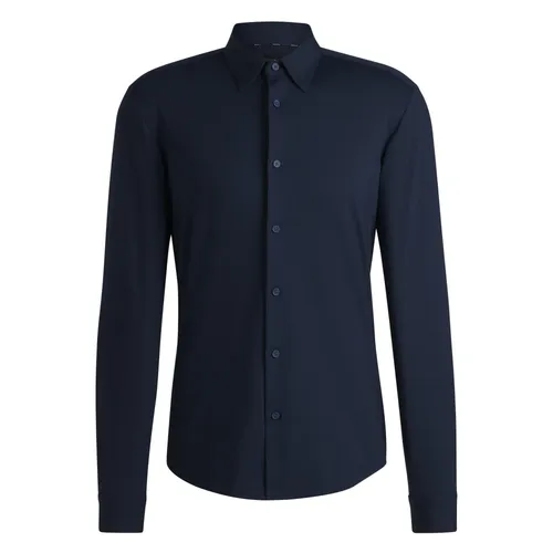 Stretch-Jersey Hemd mit modernen Knöpfen - Hugo - Modalova