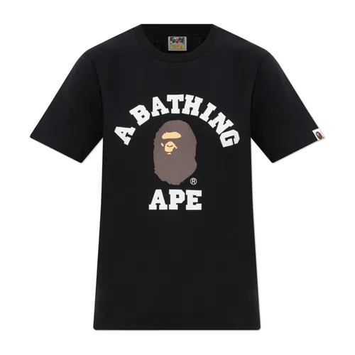 T-Shirt mit Logo - A BATHING APE - Modalova