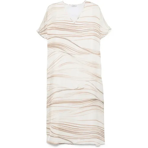 Dresses > Day Dresses > Midi Dresses - - Peserico - Modalova