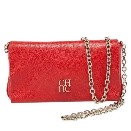 Pre-owned > Pre-owned Bags > Pre-owned Cross Body Bags - - Carolina Herrera Pre-owned - Modalova