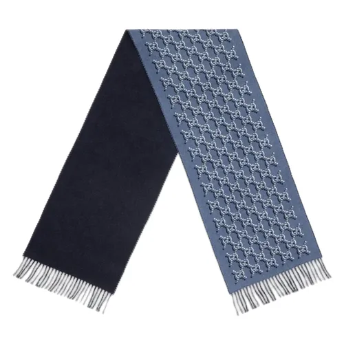 Blue Scarf Lost Shadow Stylish - Gucci - Modalova