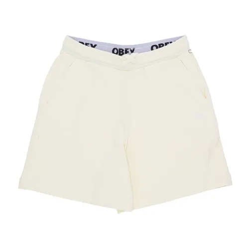 Kurze Trainingshose Leichte Baumwollshorts - Obey - Modalova