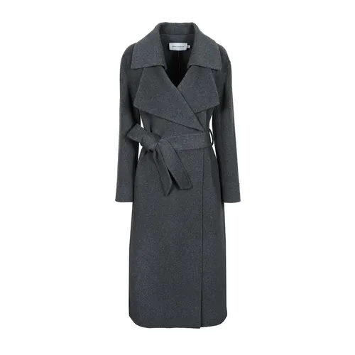 Coats > Belted Coats - - Simona Corsellini - Modalova