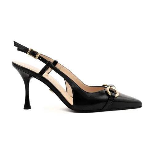 Classic Black High Heel Pumps - Sergio Moretti - Modalova