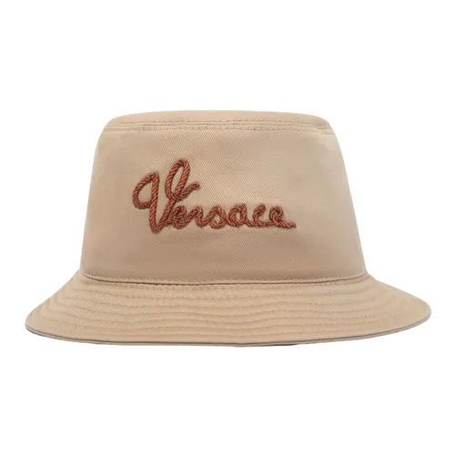 Logo Bucket Hat - Versace - Modalova