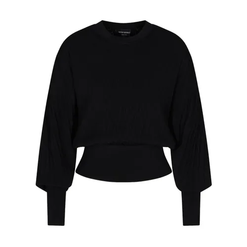 Knitwear > Round-neck Knitwear - - Emporio Armani - Modalova
