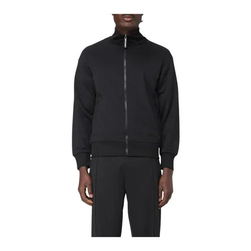 Black ZipUp Track Jacket - Palm Angels - Modalova