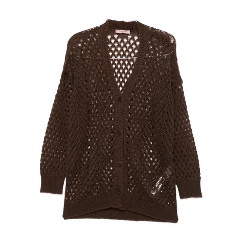 Women's Clothing Sweater Brown Aw25 - Twinset - Modalova