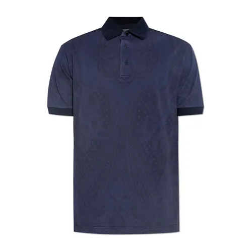 Etro - Tops > Polo Shirts - Blue - Etro - Modalova
