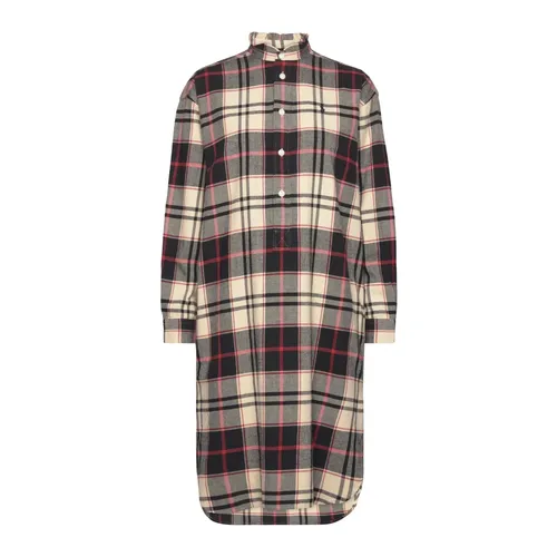 Checked Cotton Shirt Dress - Ralph Lauren - Modalova