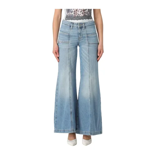 Jeans > Wide Jeans - - Diesel - Modalova