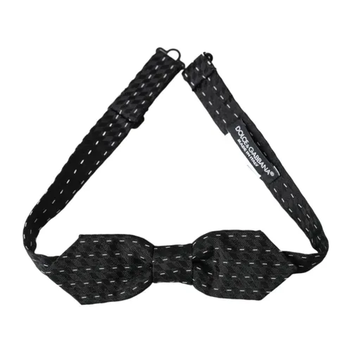 Silk Neck Bow Tie - Dolce & Gabbana - Modalova