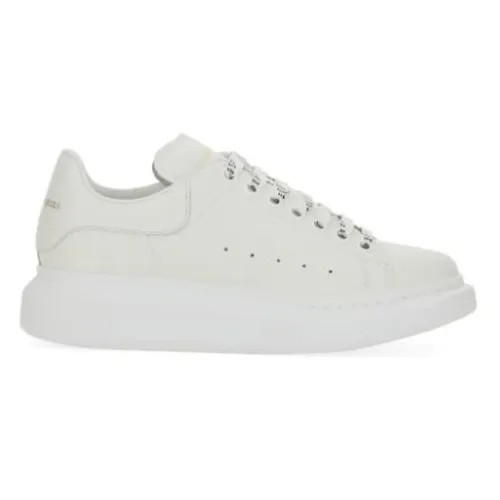 White Flat Shoes - Alexander McQueen - Modalova