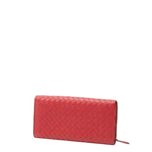 Pre-owned Leather Wallet - Bottega Veneta Vintage - Modalova