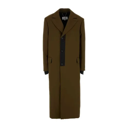 Coats > Single-Breasted Coats - - MM6 Maison Margiela - Modalova