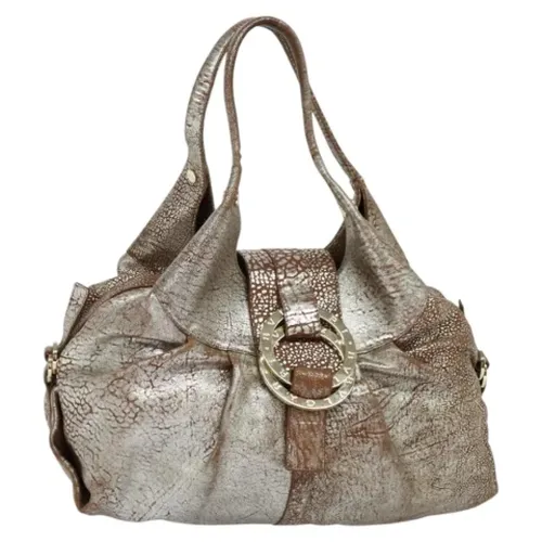 Pre-owned Leather handbags - Bvlgari Vintage - Modalova