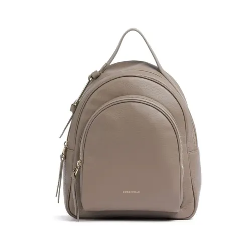 Beige Backpack - Coccinelle - Modalova
