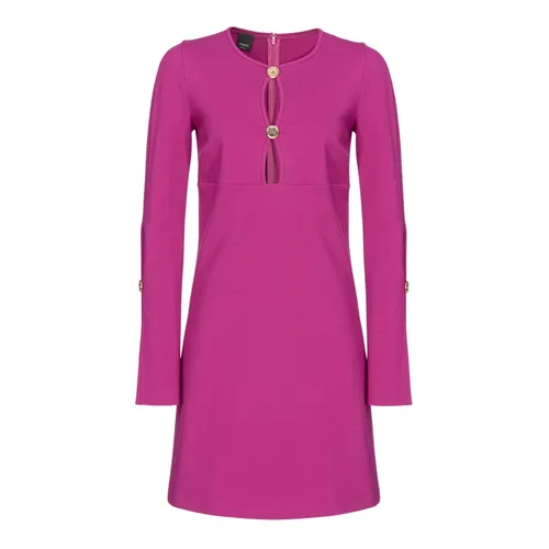 A-line Mini Dress with Bell Sleeves - Pinko - Modalova