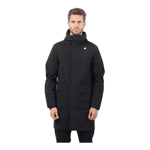 K-Way - Coats > Parkas - Black - K-Way - Modalova