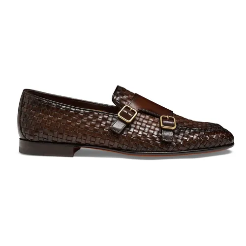 Shoes > Flats > Loafers - - Santoni - Modalova