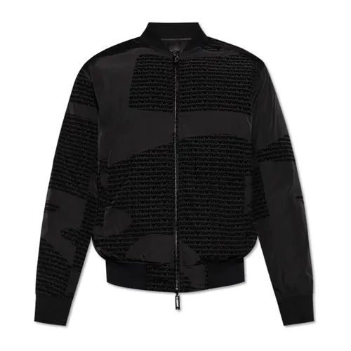 Reversible bomber jacket - Emporio Armani - Modalova