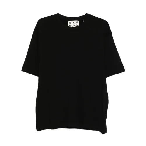 Black Crew Neck T-shirts and Polos - John Richmond - Modalova