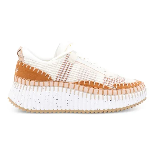 Chloé - Shoes > Sneakers - Brown - Chloé - Modalova