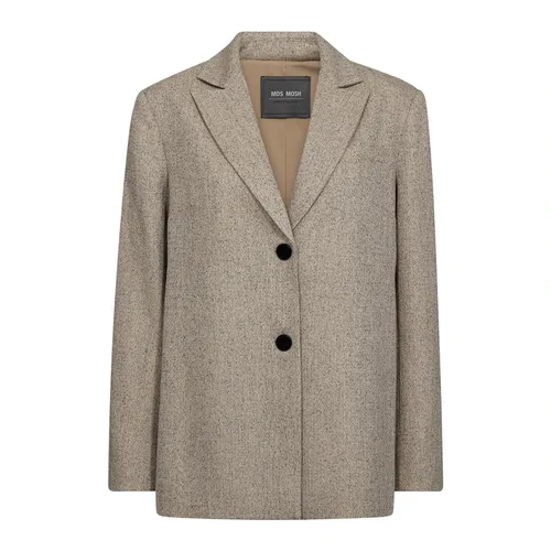 Blazer Camel Merlin Estilo - MOS Mosh - Modalova